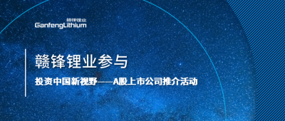 尊龙凯时人生就博官网登录参与“投资中国新视野——A股上市公司推介活动”